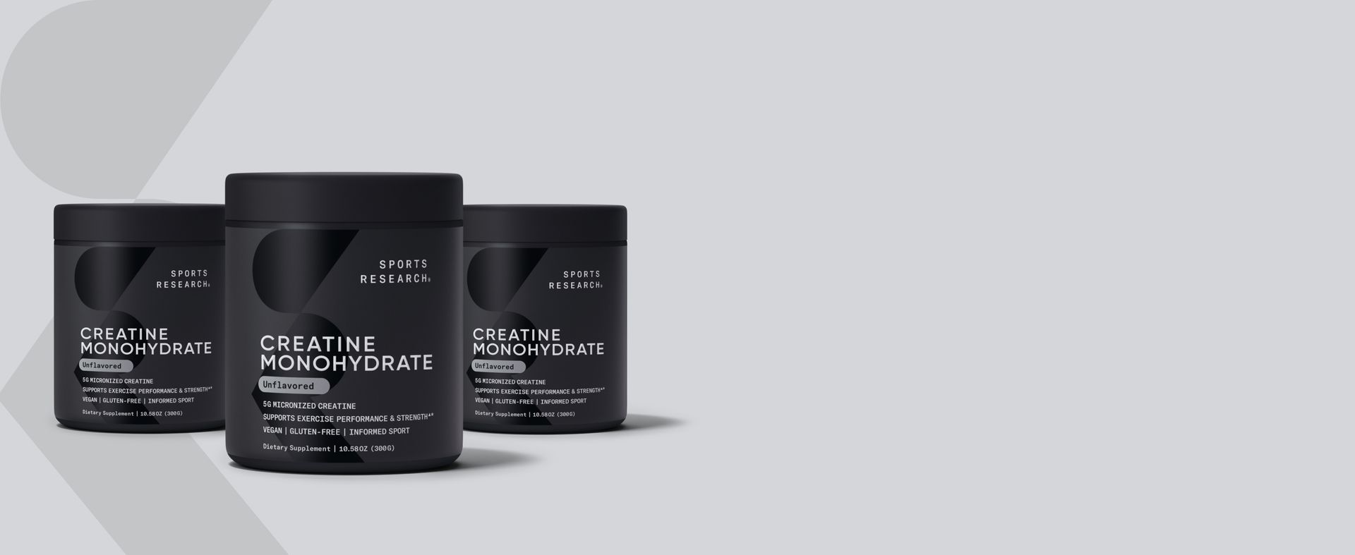 Sports Research® Creatine Monohydrate Powder 5g, Unflavored (100 Servings)