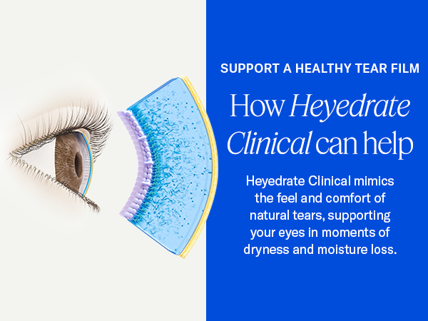 Heyedrate Clinical Preservative Free Eye Drops, .33 fl oz Bottle