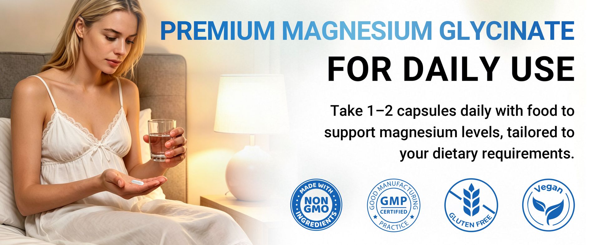 Airboy Magnesium Glycinate 200 mg, Best Magnesium Glycinate for Sleep,120 Vegan Small Capsules, High Absorption Support Relaxation, Sleep and Calm Mood,Non-GMO and No Gluten
