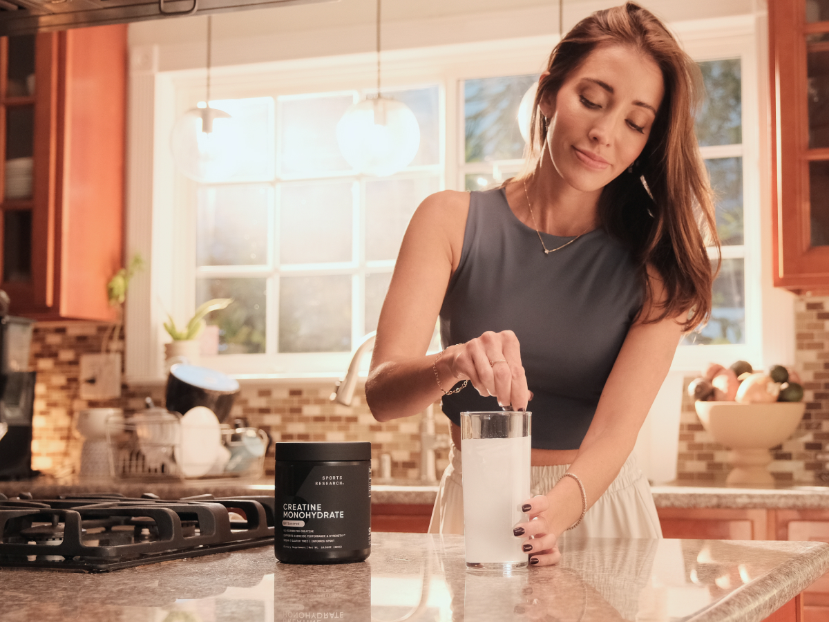 Sports Research® Creatine Monohydrate Powder 5g, Unflavored (60 Servings)