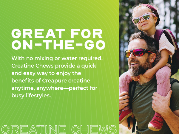 Muscle Feast Creapure Creatine Monohydrate Chewables, Lemon Lime, 360 Tabs