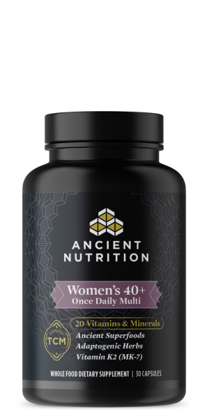 Ancient Nutrition Methylated Multivitamin for Women 40+, Once Daily