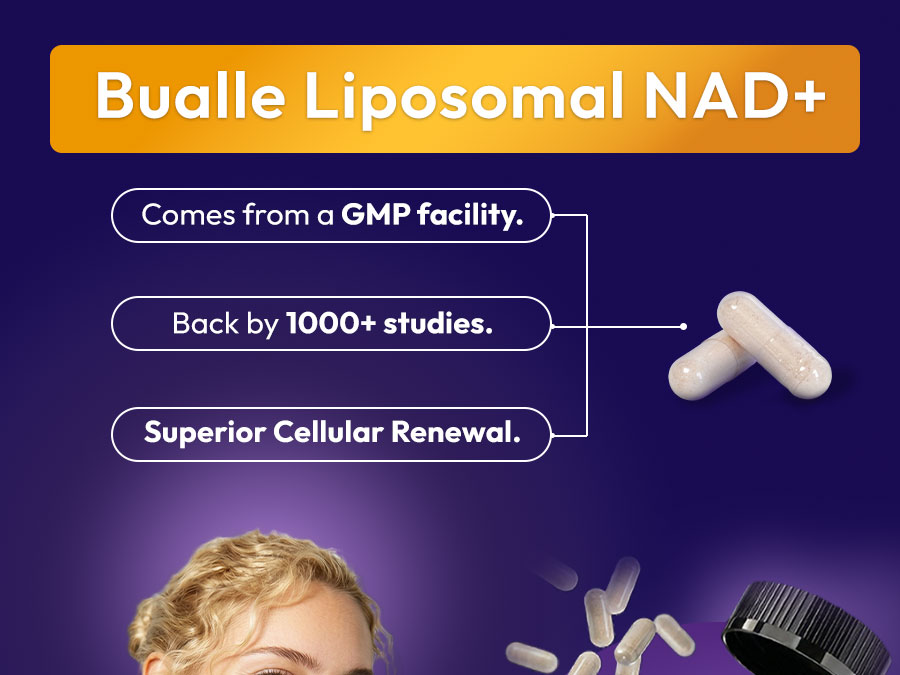 Liposomal NAD Resveratrol Supplement, NAD Supplements for Women & Men