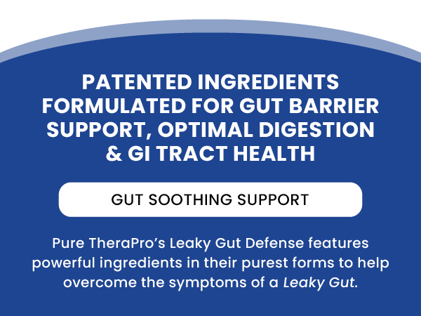 Pure Therapro Rx Leaky Gut Defense Powder, L-Glutamine Blend, 30 Servings
