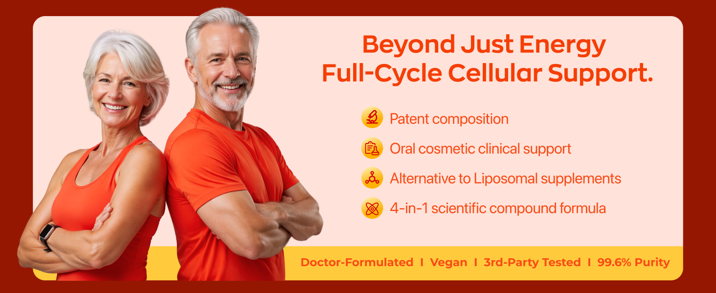 Gynable Urolithin A Supplement with NMN & PQQ, Cellular Energy