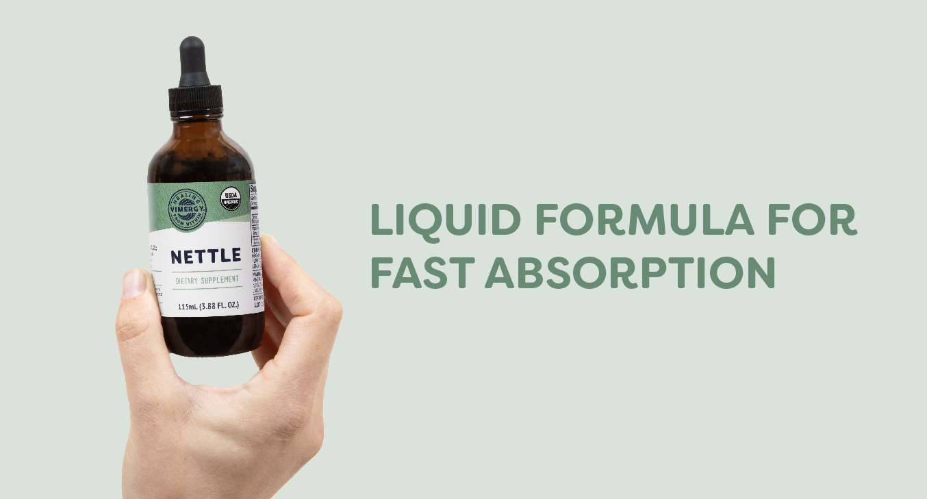 Nettle Leaf 10:1 Extract, USDA Organic, Joint & Mobility*, 2 Mo Supply