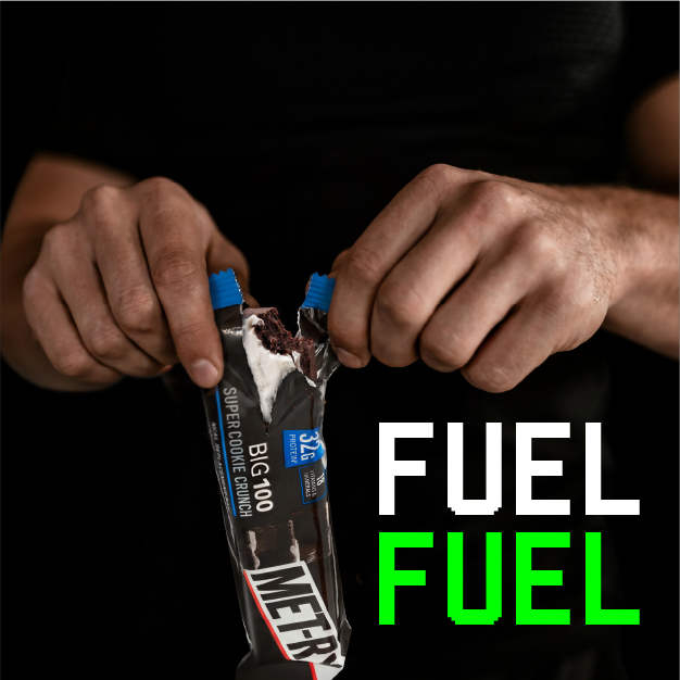 MET-Rx Big 100 Protein Bar, Salted Caramel Brownie Crunch, 30G Protein