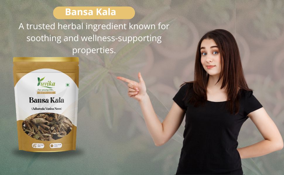 Yuvika Bansa Kala | Adhatoda Vasica | Malabar Nut | Herbal Ingredient | 100 Grams