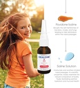0.5% Povidone-Iodine Nasal Spray, Rapid Relief Formula, Helps with Daily Congestion, 100 Applications, 30ml 3