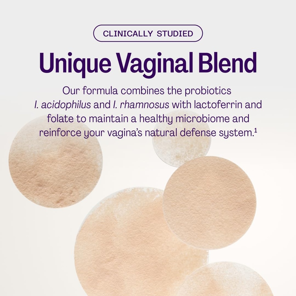 Bonafide Clairvee Vaginal Probiotic for Relief from Odor, Itching & Discharge, 1-Month Supply (15 Capsules) 6