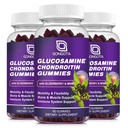 Glucosamine Chondroitin Gummies - 2 Pack, Ekstra Kuvvet 1500 mg Glucosamine ile MSM & Elderberry, Flexability Support, Best Cartilage & Immune Support Supplement for Men and Wome - 180 Gummies