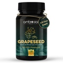 Ambrosial Grape Seed Extract Capsules | 95% OPCs Polyphenols | High Strength Grape Seed Supplement | Strong Antioxidant | Pack of 1-120 Vegan Capsules