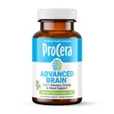 Procera Advanced Brain - Fast Acting - Malzemeler 100+ Çalışma tarafından Desteklendi - Memory, Recall - Concentration - Clears Fog - mental Clarity - Slows Cognitive Decline - 60 Counting - Malzemeler - Görseller Bilişsel Aralık