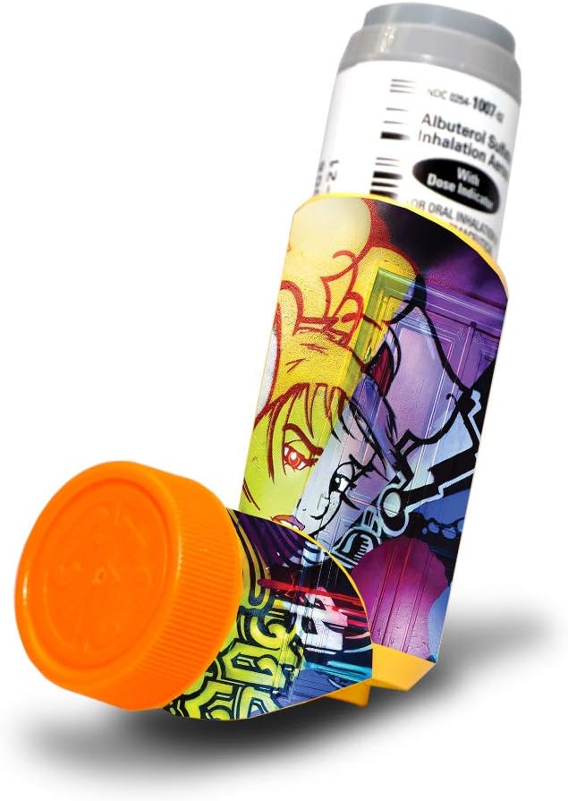 CanySkins Skin for Proventil HFA Asthma Inhaler - Mixtape | Koruyucu, Dayanıklı ve Benzersiz Dyson Decal Cover | Uygulamalı, Kaldırın ve Değişim Stilleri | ABD'de Yap
