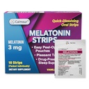 10 Oral Sleep Strips | Quick-Dis çözme 3 mg Melatonin Strip | Gummies'ten Daha Hızlı Çalışın | Rahatlama Napping Supplements | The Ultimate Sleep Aid for Better Rest and Eye Health