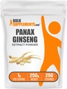BulkSupplements.com BTC Köklü Toz - Panax BTC Supplement, Herbal Supplement - Vegan & Gluten Free, 1g per Service, 250g (8.8 oz) (Pack of 1)