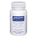Pure Encapsulations ChromeMate GTF 600 | Metabolism ve Lean Muscle için Tamam* | 180 Capsules