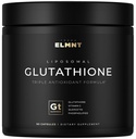 ELMNT 2150 mg Super Liposomal Glutathione Supplement w. Vitamin C, Quercetin & Pure L Glutathione 2000 mg Triple Action Formula Glutathione Liposomal Supplement w.