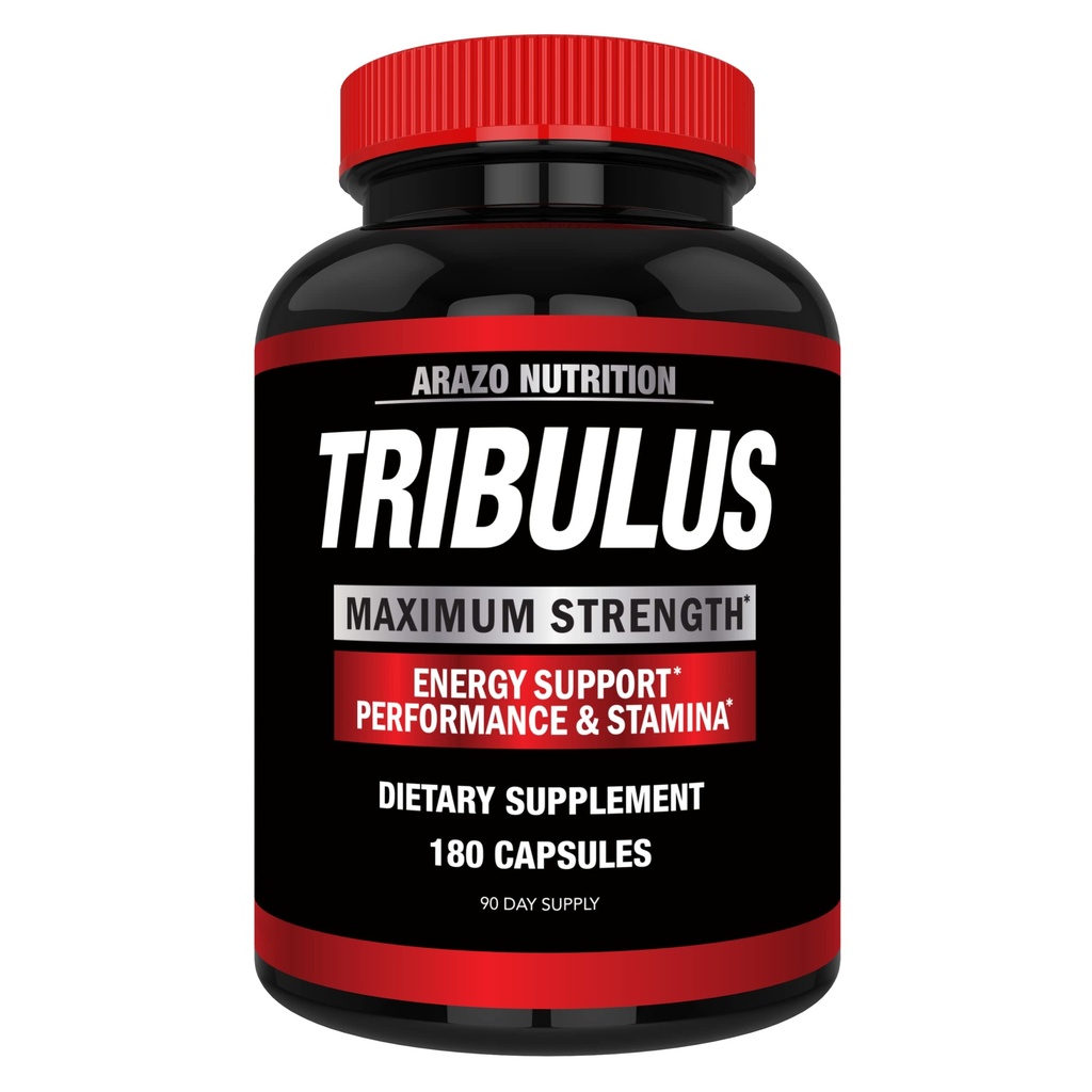 Arazo Beslenme Tribulus Terrestris 1500 mg Ekstra Toz - 180 Capsules - Estrogen Blocker ile Enerji Bankası