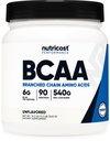 Nutricost BCAA Toz 2:1 (90 Hizmet, No Flavor Eklenme) - Branşlı Zincir