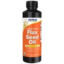 Şimdi Gıdalar Tamamlar, sertifikalı Organik Flax Tohum Yağı Sıvı, Soğuk-Basın ve Unrefined, 12Ounce
