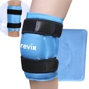 REVIX 19" Ekstra Büyük Diz Buz Paketi Entire Dizleri, Reusable Gel Cold Pack for Discomfort and Post-Workout Fatigue, Cold Compress, Advanced Comfort and Recovery