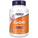 Şimdi Tamamlar, CoQ10 30 mg, Farm Grade, Fermentation tarafından üretilen All-Trans Form, 240 Veg Capsules