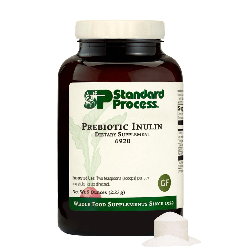 Standart Süreç Prebiyotik Inulin - Gut Health & Immune Support Supplement - Bone Health - Good Source of Fiber - Non-Soy, Non-Dairy, Gluten-Free & Vegan - 9 oz (255 g)