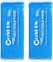 Gel Yumuşak Fiber Buz Paketleri Injuries Reusable, 2Pack-12" X 4.7", Freezer Cold Pack, Hot Cold Compress Soğutma Gel Pad for neck, Ankle, Diz, Leg, Omuzlar, Elbow, Bile, Ayaklar Ağrı Yardımı