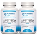 P Puregen Laboratuvarları Yetişkinler Dextromethorphan HBr 15mg (120 Softgels) 8 Saat, Non-Drowsy, Long-Lasting Bronchial Suppressant |Ages 12+ | Karşılaştırma Robafen ve Robitus