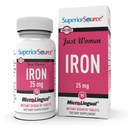 Üstün Kaynak Sadece Kadınlar Demir 25 mg - Ferrous Fumarate Supplement for Women - Iron Supplement Supports General Health - Formula Aids Against Gastrointestinal Discomfort - 90 Instant Dissolve Tabletleri