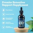 Rejuvica Health Hydrocin - Gelişmiş Diuretic Water Retention Support Supplement - Daha İyi Aborpsiyon için Sıvı Teslimat - Dandelion, Uva Ursi, Juniper Berry, Celery Seed, Green Tea & More!