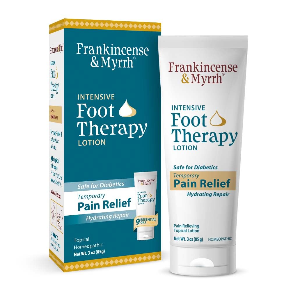 Frankincense ve Myrrh Foot Pain Relief Cream - Yoğun Ayak Terapisi Lotion - Diabetic Nerve Pain Relief Cream | Restless Leg Sendromu | Frankincense Essential Oil, 3 Ounce (1-Pack)