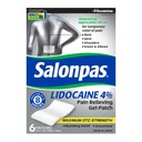 Salonpas Lidoka% 4 Pain Relieving Gel-Patch, 6 Kont, Arka, Boy, Omuz, omuz, Diz & Elbow Pain