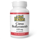 Doğal Faktörler - Citrus Bioflavonoids 650 mg, Vücudun C vitamini Kullanımına Destek, 90 Capsules
