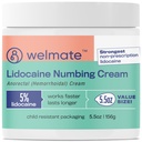 WELMATE% 5 Lidoka Hemorrhoid Relief Cream, maksimum Güçlü Anorectal Cream, 5.5 ozz