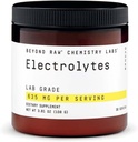BEYOND RAW Kimya Laboratuvarları Elektrolytes Toz, Lab Grade, Gluten Free, Sugar Free Electrolyte Drink Mix, Supports Performance and Hydration, 30 Serviss