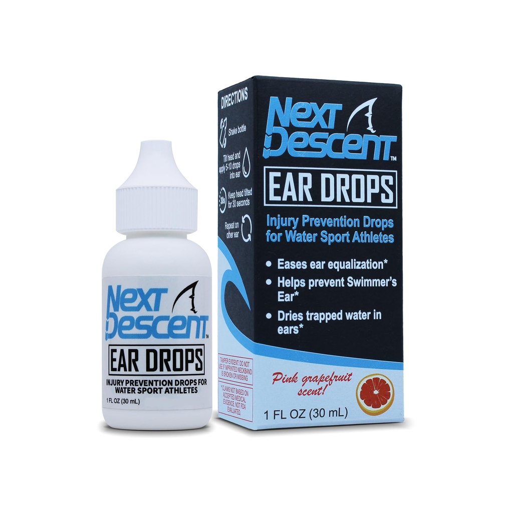 Havuz ve Deniz Yüzmesi için Mayomers Ear Drops | Next Descent Prevention Drops for Waters Sports, Yüzme, Diving and Snorkeling