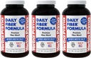 Yerba Prima Daily Fiber Formula Toz - 12 oz (Pack of 3) - ► ve Çözülemeyen Diyet Fiber Supplement - Kolon Temiz - Vegan, Non-GMO, Gluten-Free-Free-GMO, Gluten-Free
