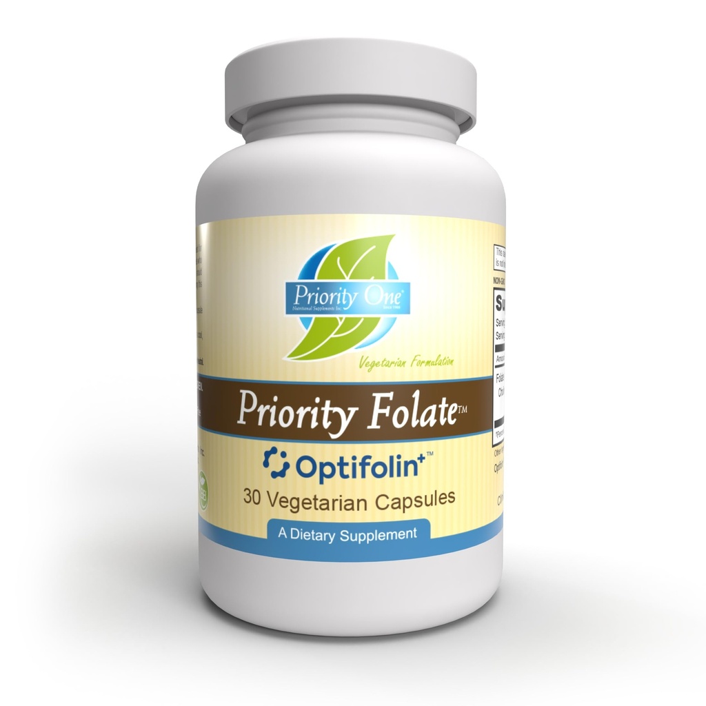 Öncekilik One Vitamins - Beforeity Folate 30 Capsules - Superior Folate Supplementation with Optifolin+TM 5MTHF Folate*