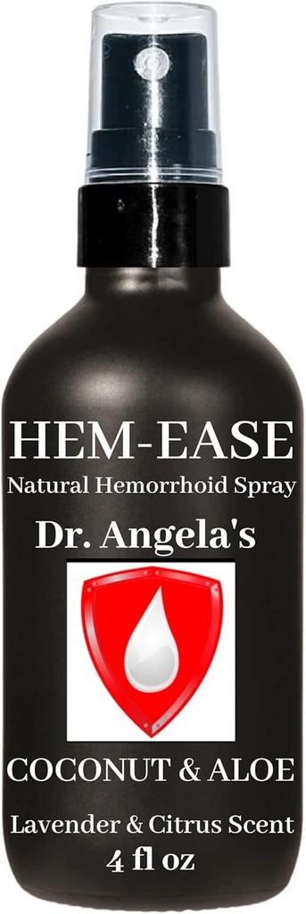 Dr. Angela'nın Hemorrhoid Tedavisi Kombine | Organik Aloe Vera, Cadı Hazel & Temel Yağlar Turmeric & Çay Ağacı | Natural Itching & Yan Relief Cream