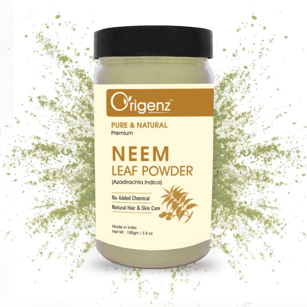 Genric Neem Leaf Toz Face Pack for Soft & Glowing Skin | Kontrol Acne, Pimples, Scars, Blackheads, Dandruff | Azadirachta Indica | 100gm