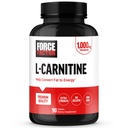 FORCE FACTOR L-Carnitine Supplement, L Carnitine Tartrate 1000 mg Capsules Enerjiye Dönüştürmek, Destek Kas Kurtarma ve Boost Egzersiz Performansı, Vegan, Non-GMO, 90 Tabletler