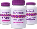 Bariatrik Başarı Paketi'ne giden BariMelts Yolu - Demir, Kalsiyum Citrate ve ADEK ile Çokvitamin