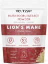 Lions Mane Toz Organik - Rahatlama ve Fiziksel Savunma - Lions Mane Supplement for Youthful Radiant Skin & Cognition - 2.12OZ (60 Hizmet)