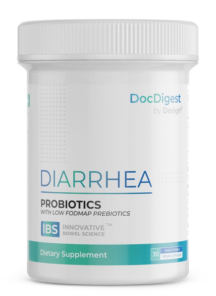 IBS Anti Diarrhea Probiyotik for Diarrhea Relief and IBS-D - Klinik olarak Uzun Süreli Konfor için Antidiarrheal Pills - Yetişkinler için Diarrhea İlaçları - Özelleştirilmiş IBS Tamam ve Tıp