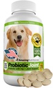 Köpekler için şaşırtıcı Probiyotikler Diarrhea ve Gas Hip Joint Pain Relief ile, 120 Chews