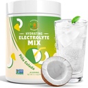 Elektrolyte Toz – Sugar-Free Hydration Mix with Magnezyum, P properties,uba & sodyum | Zero Carb Electrolyte Drink for Muscle Recovery, Cramp Relief & Energy | 90 Servisler