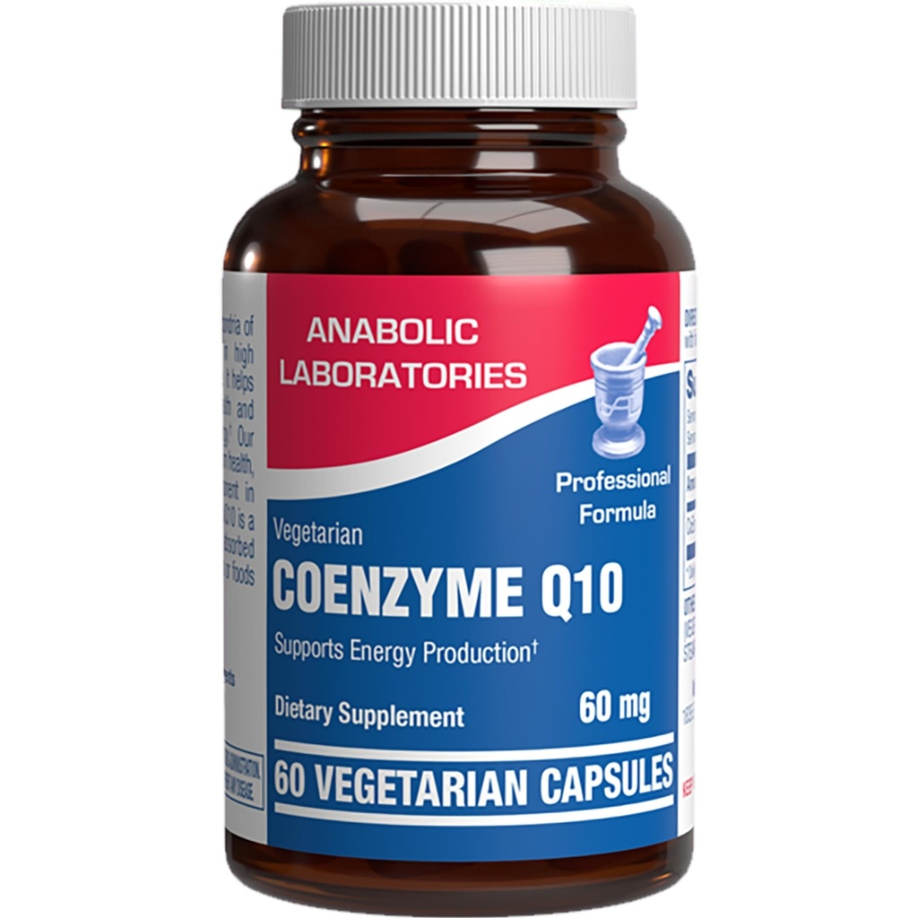 Yüksek Abxia CoQ10 Supplement - Klinik Formula Coenzyme Q10 60 mg for Skin Heart Energy Antioksi ve Beyin Desteği - Swallow'a Kolay - ABD'de cGMP Olanakları - 60 Hizmetler