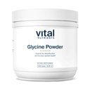 Vital Nutrients Glycine Toz 250g | Elmaslı Uyku, Stres Yardımı, Hafıza ve Bilişsel Destek* | Vegan Glycine Supplement | Gluten, Süt, Soy Free | Non-GMO | 625 Hizmetler